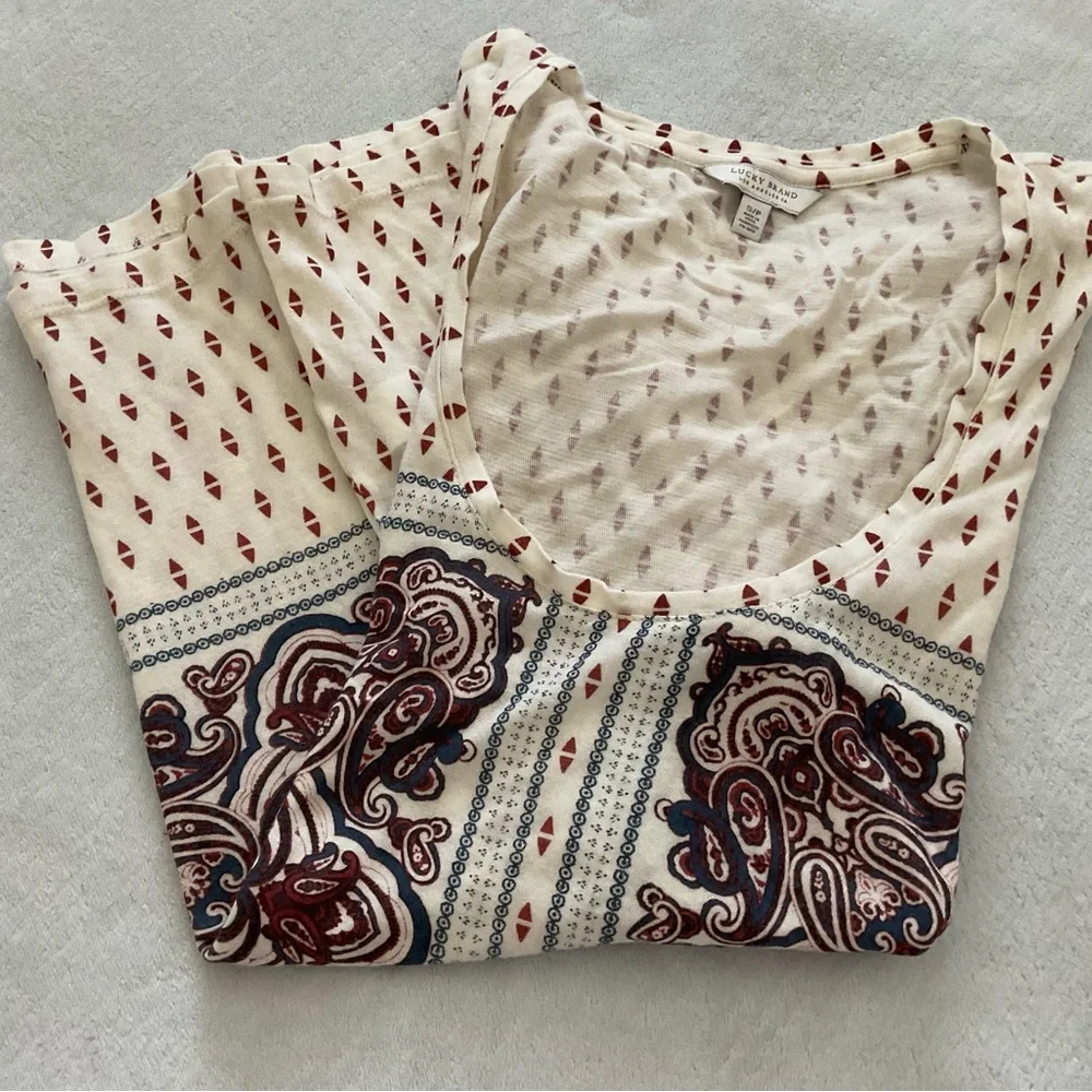 LUCKY BRAND Tee - tops woman’s - Picture 10 of 14